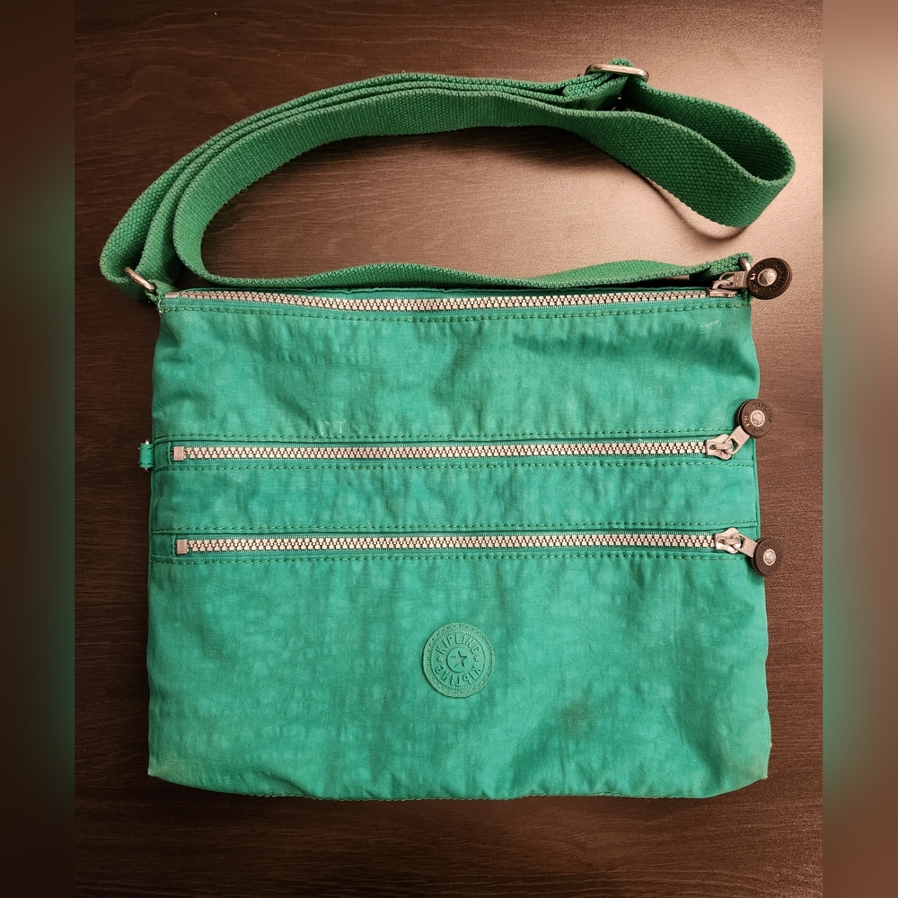 Kipling Keiko Crossbody Bag Green/Teal Gem